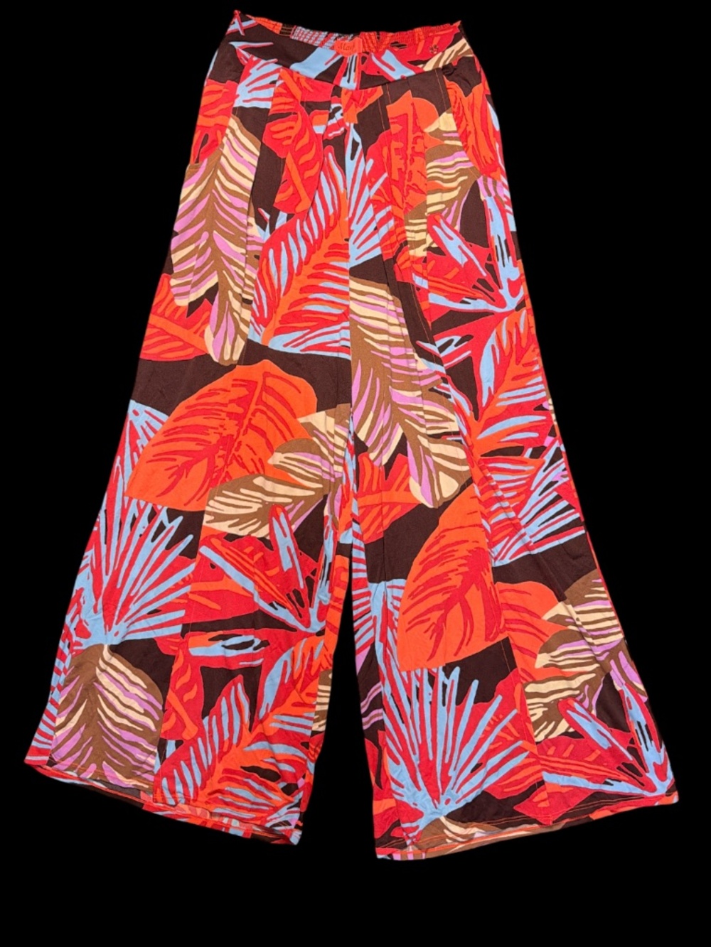 Maaji Floral Print Wide Leg Cover-Up Pants Size M or L